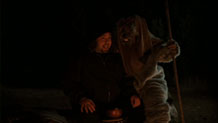 "He's humping my leg!"