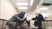 Thank you, giant bunny!