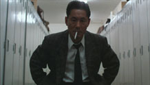 Smoking on the job.